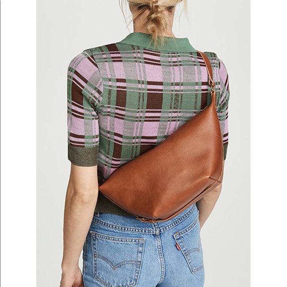 madewell leather sling bag